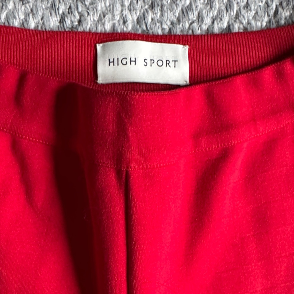 High Sport Red Pants
